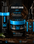 Kit 01 Óleo Goot 30ml + 1 Balm Goot 120ml + 1 Pomada Efeito Brilho 85g