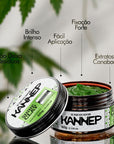 Pasta Kannep Shine Clay Efeito Brilho Embaixador - 60g