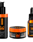 Kit 01 Óleo Goot Wood 30ml + 1 Balm Goot Wood 120ml + 1 Pomada Efeito Teia 85g