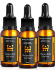 Kit 3 Óleo Hidratante para Barba Goot Wood Embaixador 30ml