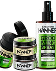 Kit Grooming + Pó Modelador + Pomada Brilho e Seco Kannep Embaixador