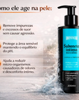 Kit BTH Shampoo 2 em 1 + Sabonete Intimo + Pomada Brilho